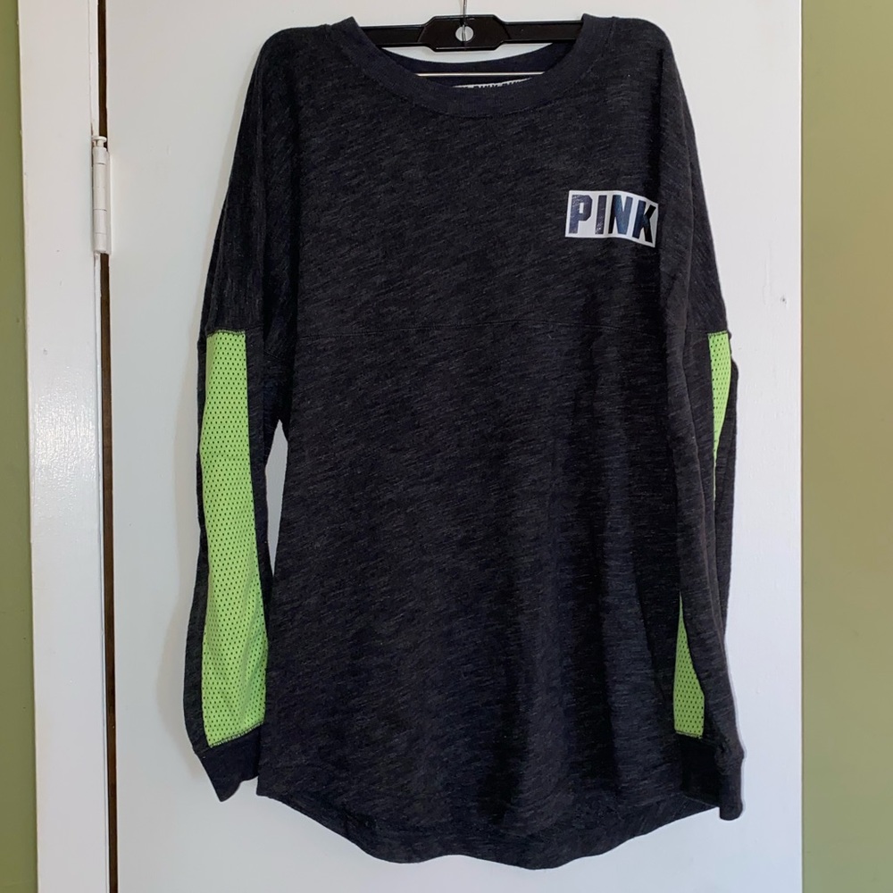 PINK long sleeve crew